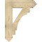 Ekena Millwork Merced Arts & Crafts Rough Sawn Bracket, Douglas Fir, 6"W x 26"D x 34"H BKT06X26X34MRC03RDF - alternate 3